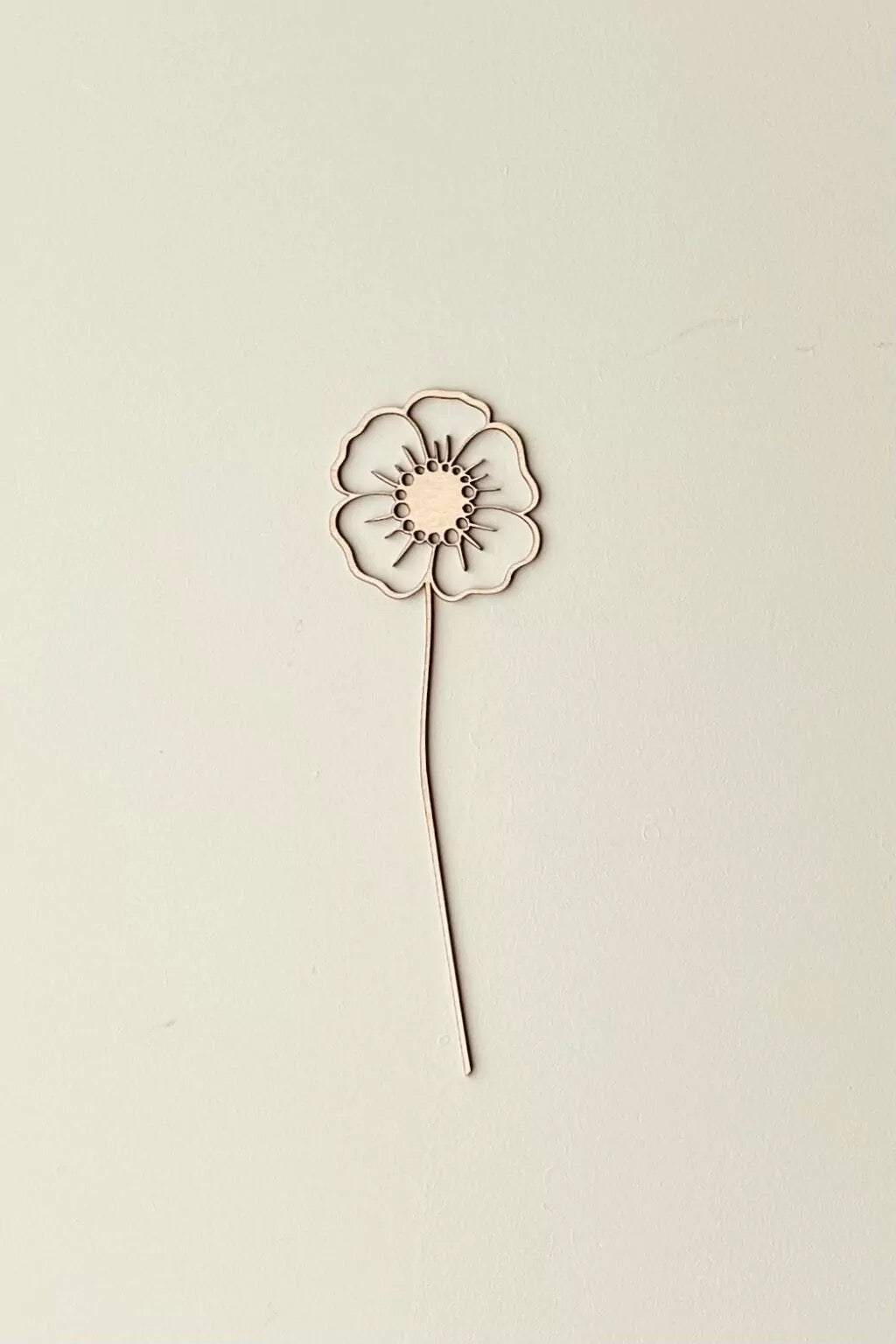 Filigrane Holzblumen