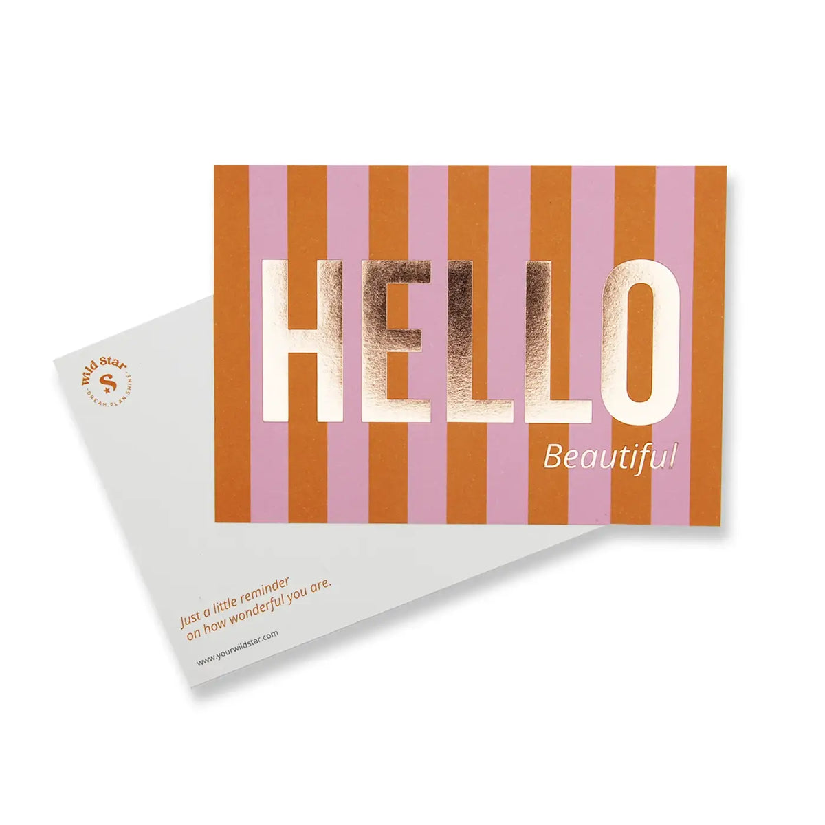 Postkarte "Hallo du Schöne"