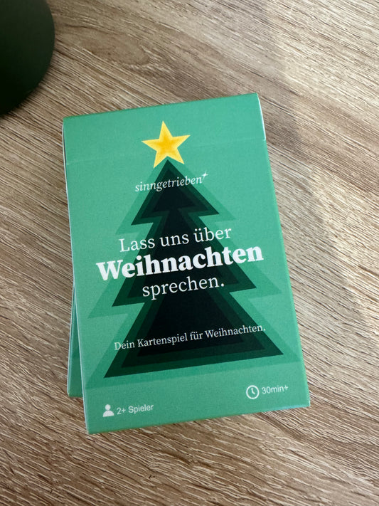 Last uns über Weihnachten sprechen