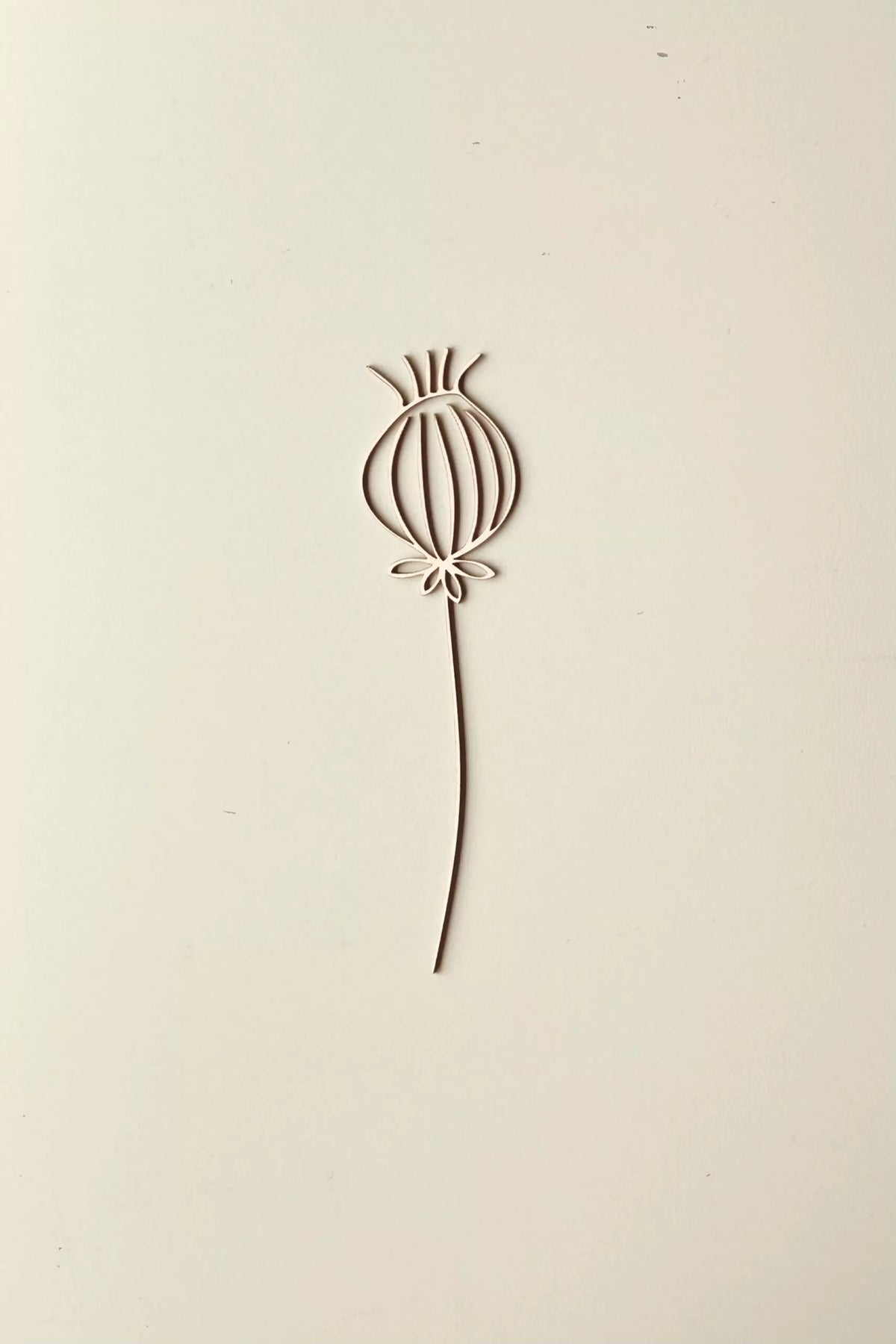 Filigrane Holzblumen