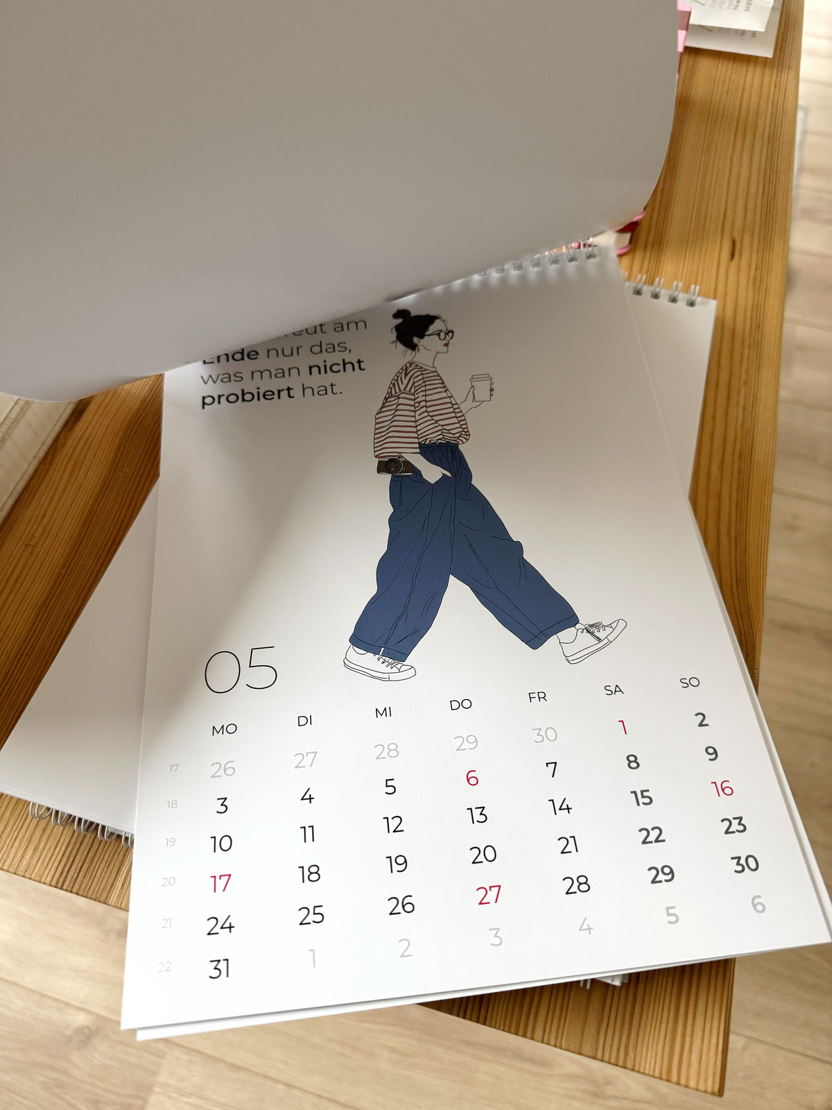 Illustrierter Kalender 2027