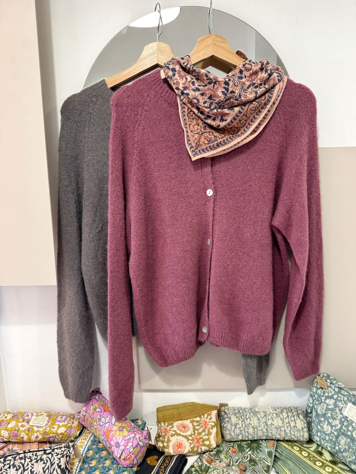 Strickjacke Alpaca