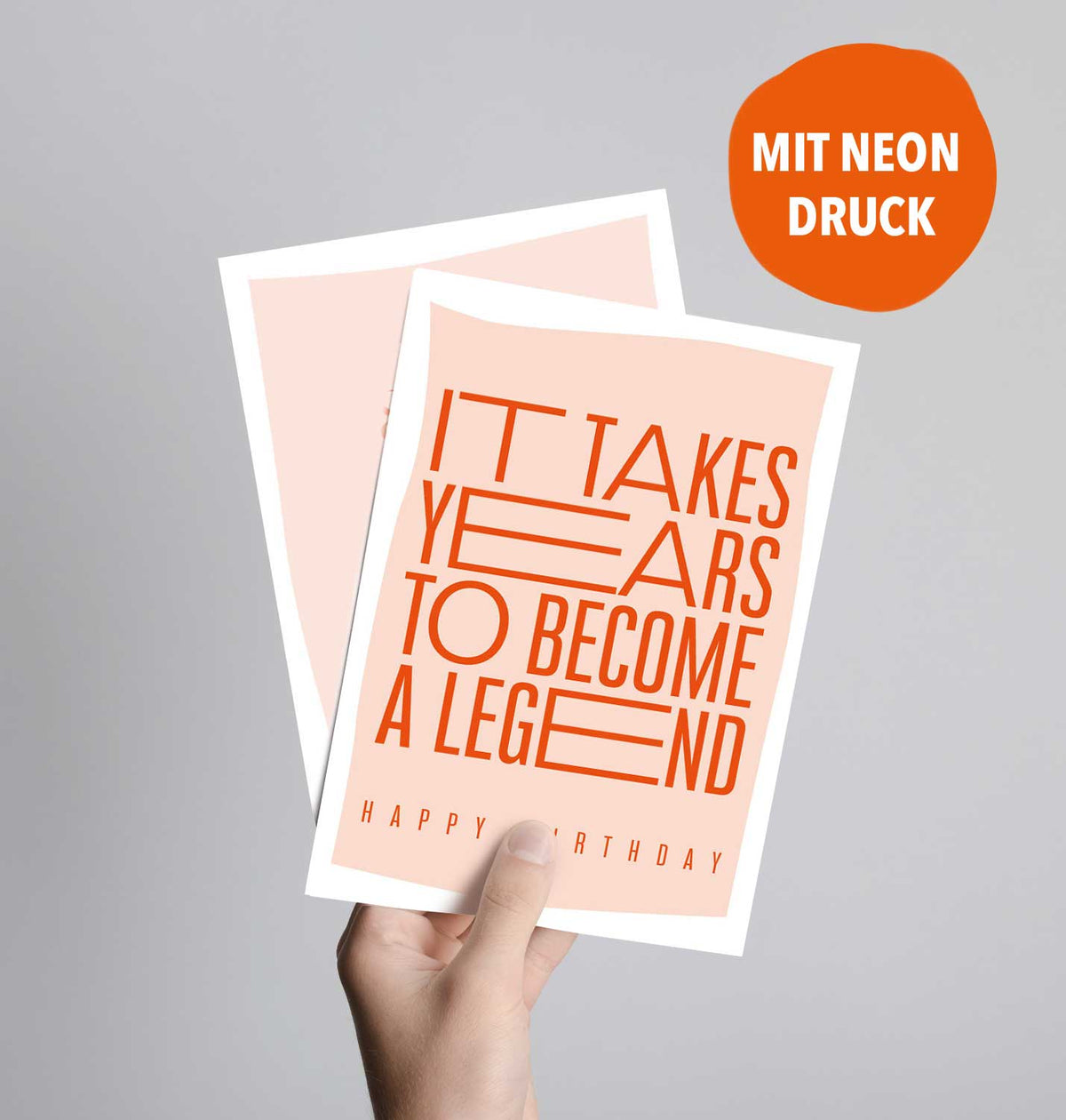 Postkarte „Legend“