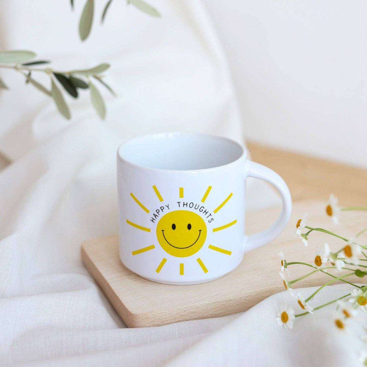 Jumbo Kaffeebecher hayppy thoughts von odernichtoderdoch 