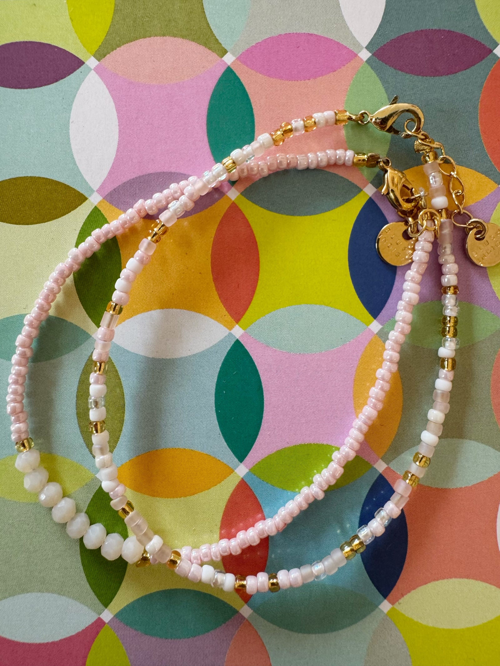 Armband "Tiara blush" & "Amalfi blush"