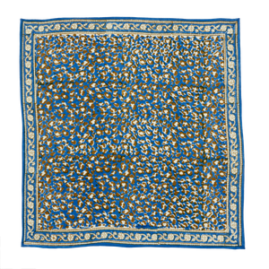 Kleines Tuch "Leo blau"