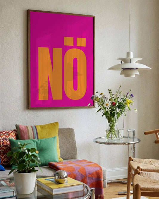 Kunstdruck "Nö"