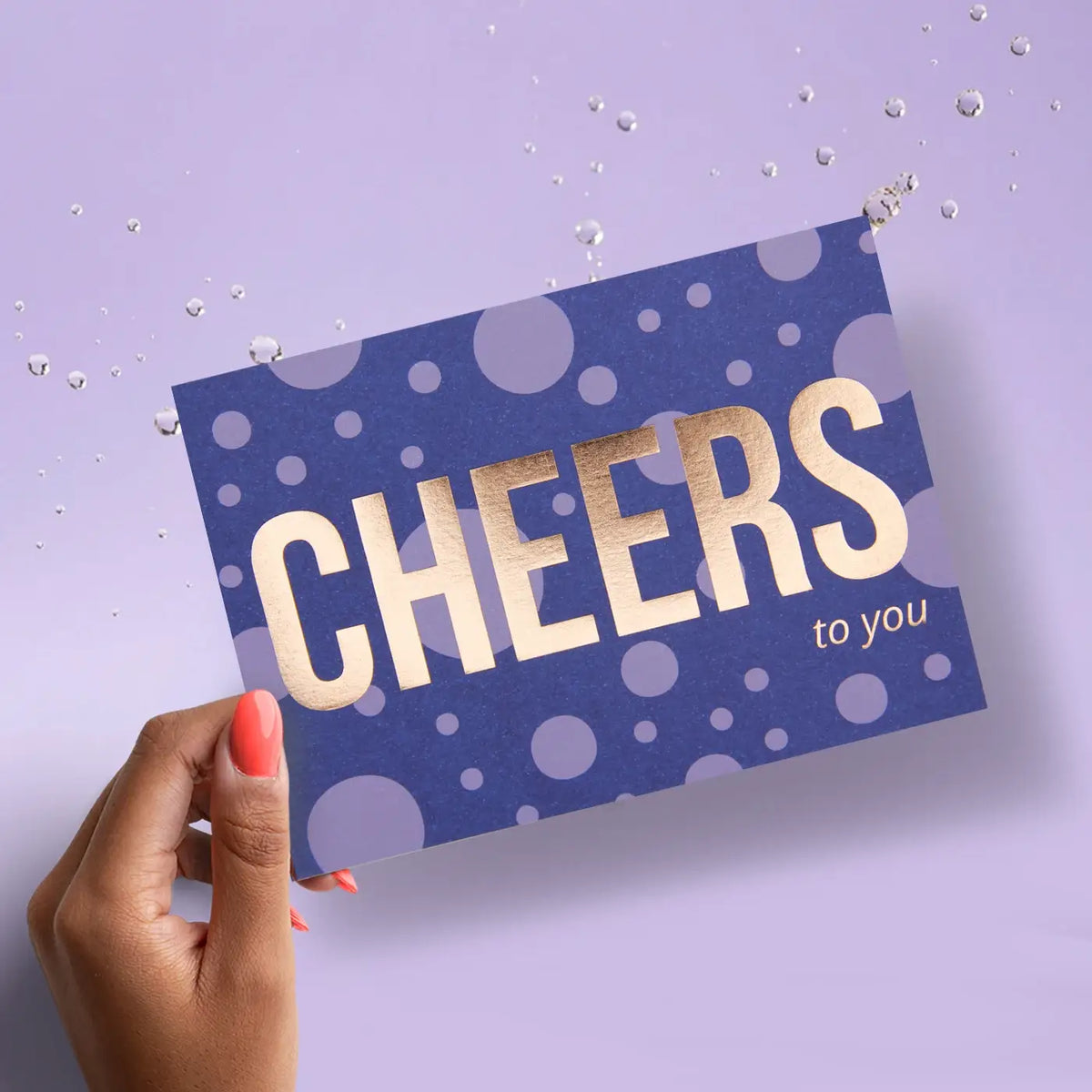Postkarte "Cheers"