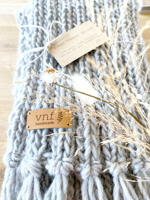 Schal - extra lang & handgestrickt