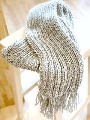 Schal - extra lang & handgestrickt