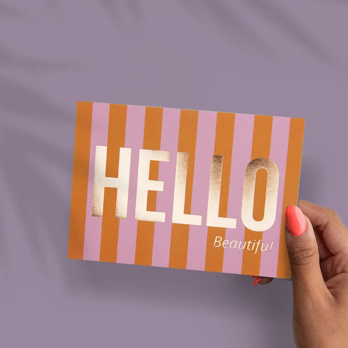 Postkarte "Hallo du Schöne"
