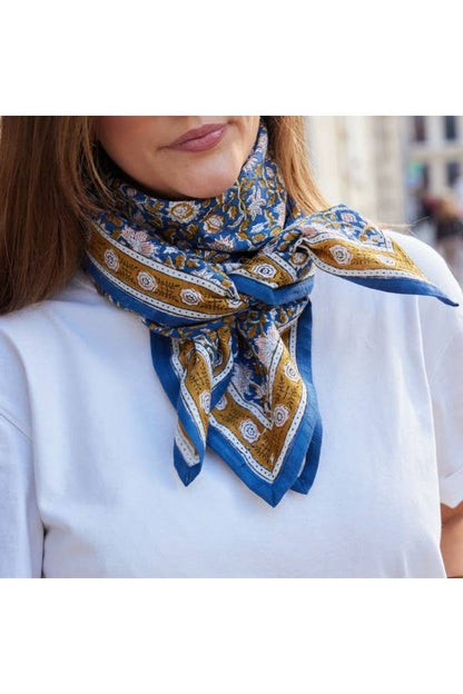 Tuch "Indigo Blau" / zwei Größen