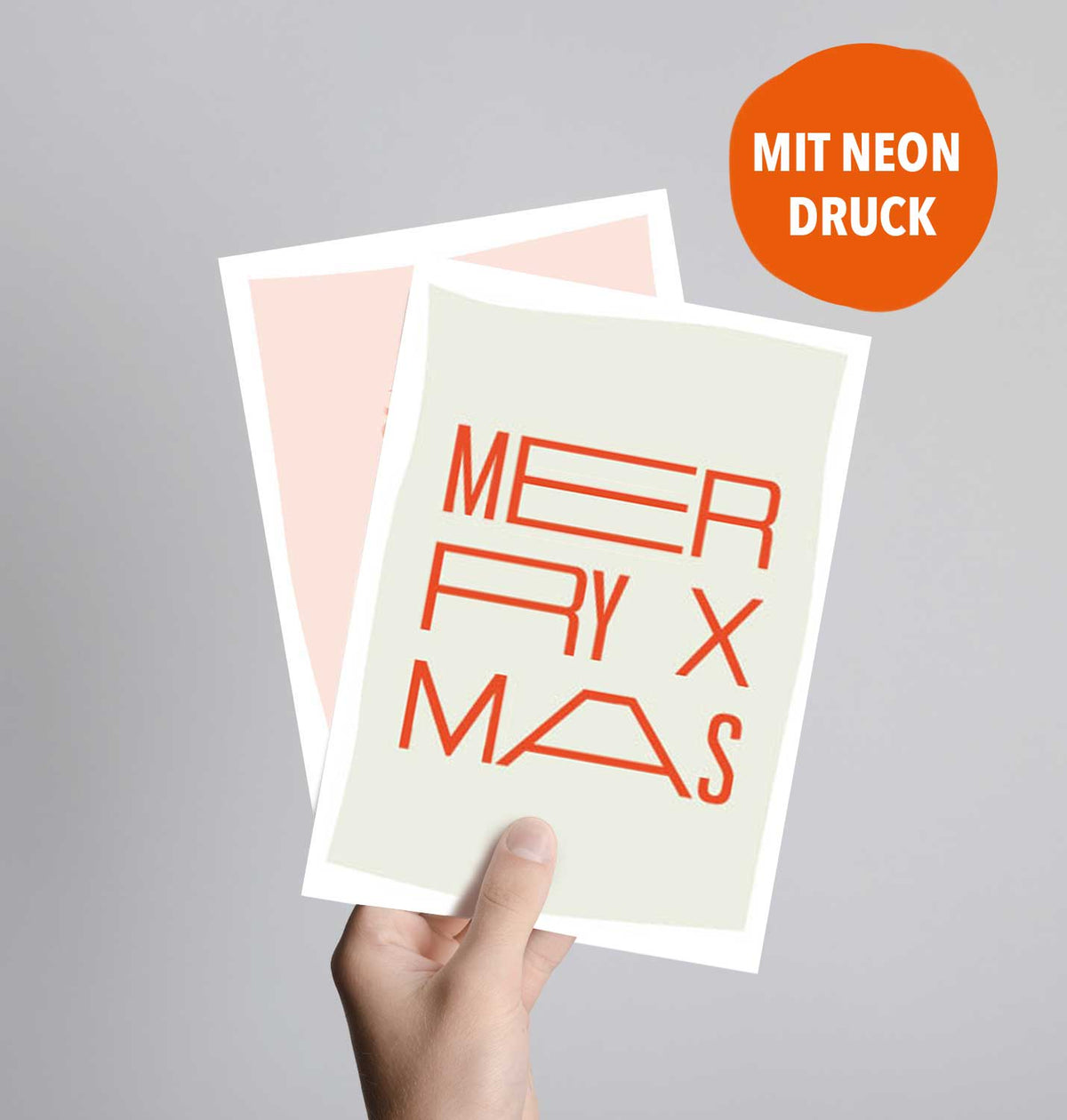 Postkarte "Merry Xmas"