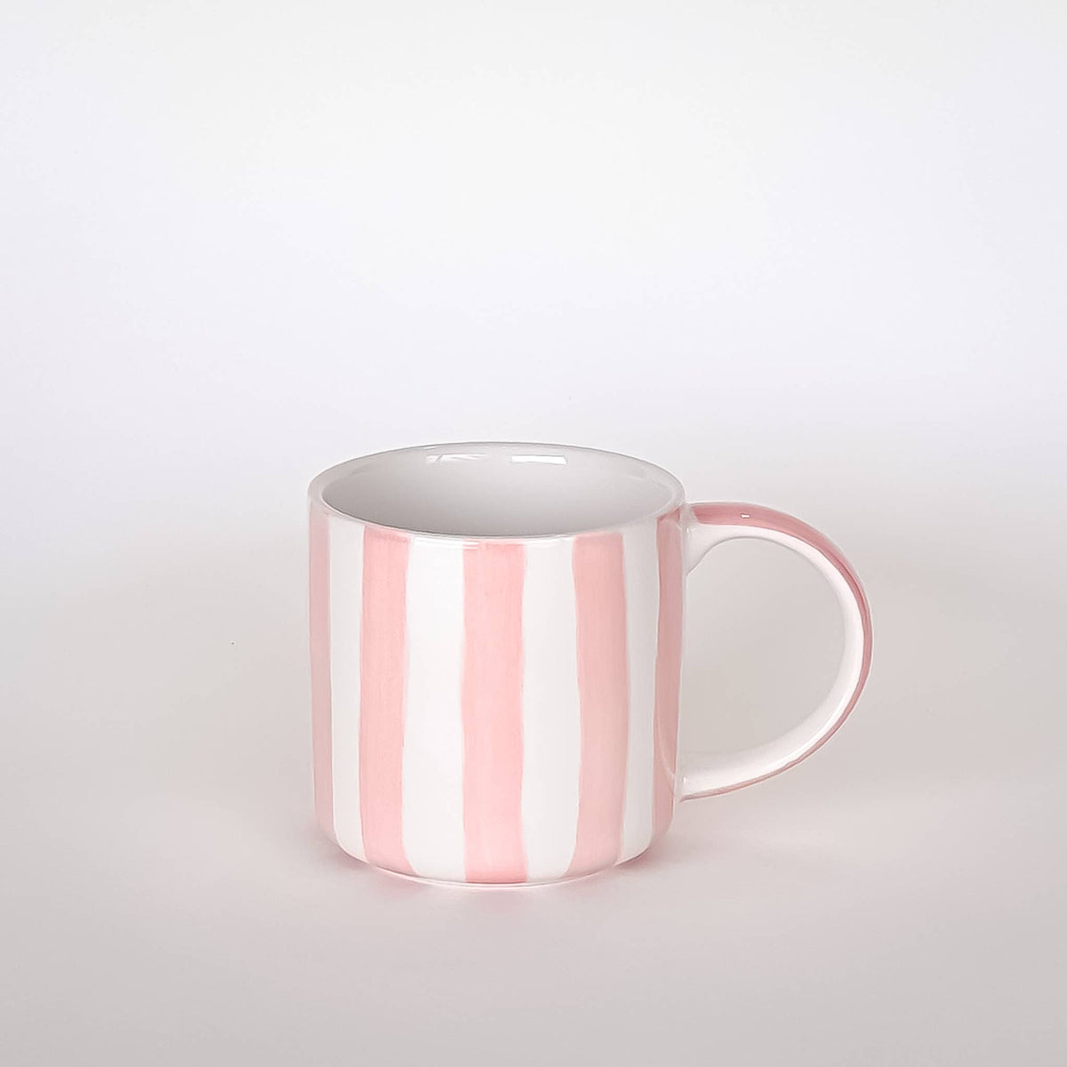 rosa gestreifte Tasse von Magazin Minori