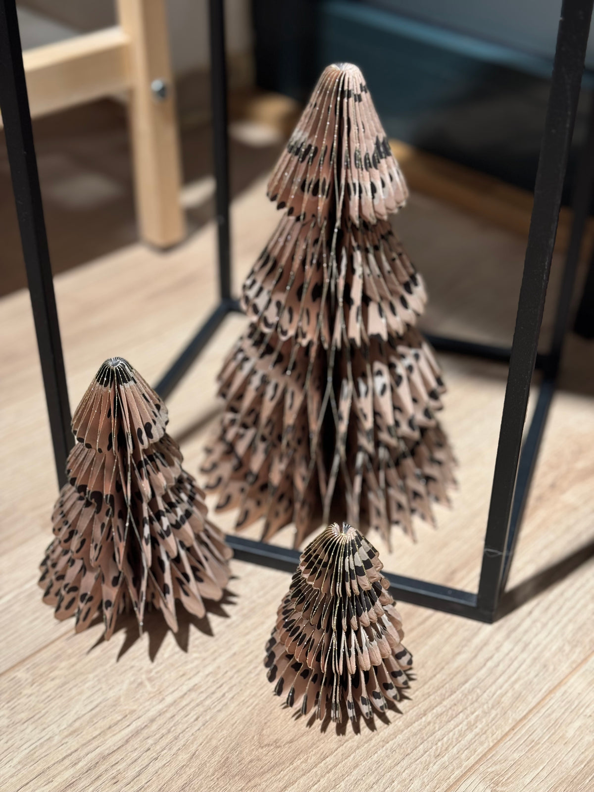 Papier Weihnachtsschmuck Leo Look