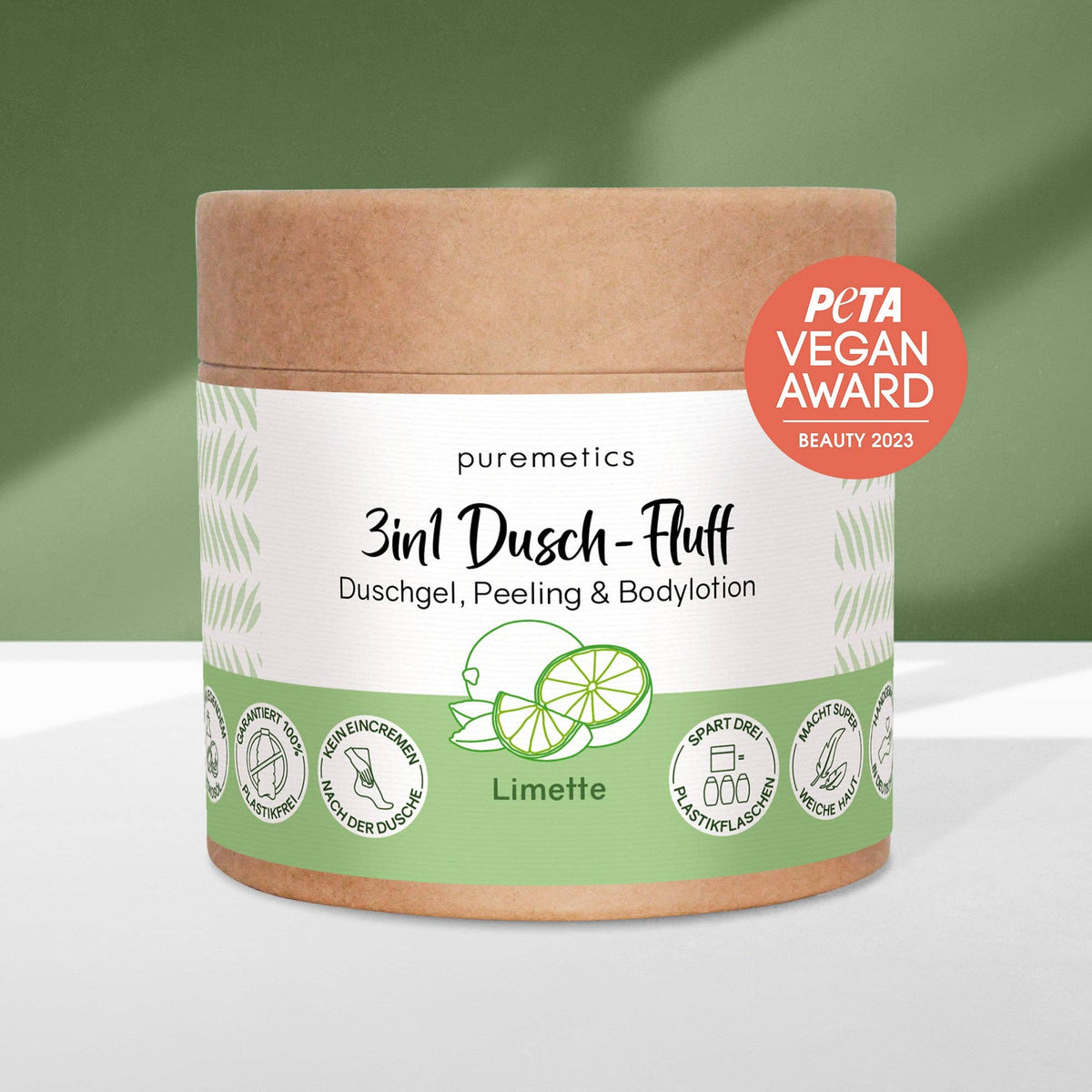 3in1 Dusch-Fluff in verschiedenen Sorten