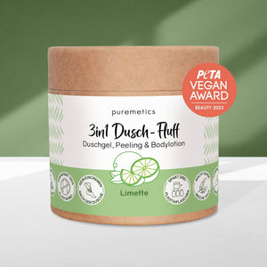 3in1 Dusch-Fluff in verschiedenen Sorten