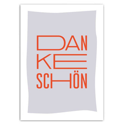 Postkarte „Dankeschön“