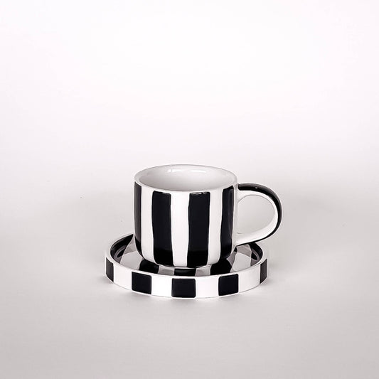 Espresso Tasse "Stripes“