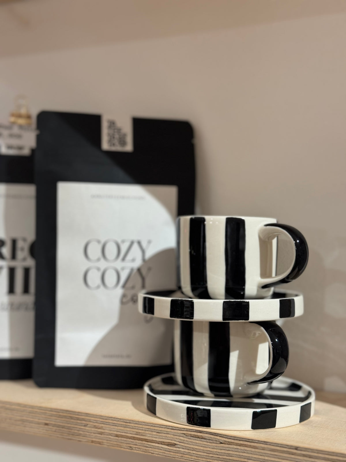 Espresso Tasse "Stripes“