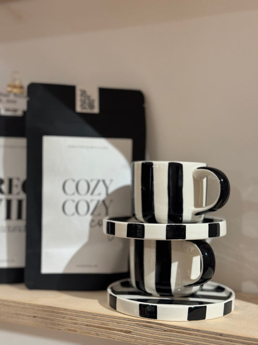 Espresso Tasse "Stripes“