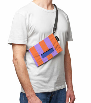 Notabag Crossbody Light - Königliche Streifen, Sommer, Frühling