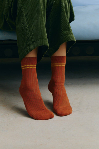 Gestreifte Socken