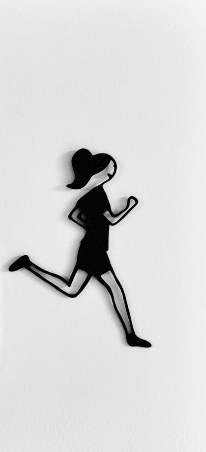 Wanddekoration "Joggerin"