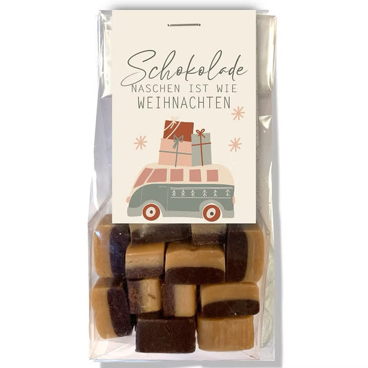 Schokoladen Karamell Fudge