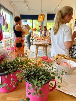 Workshop "Siebdruck" für JGA, Mädelsabende oder Geburtstage (ab 7 Personen)