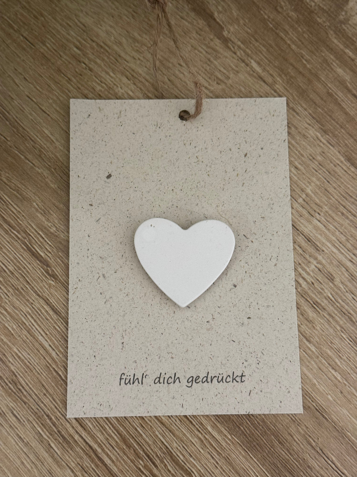 Anhänger mit Herz / Stern