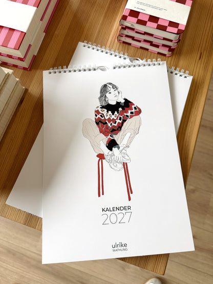 Illustrierter Kalender 2027