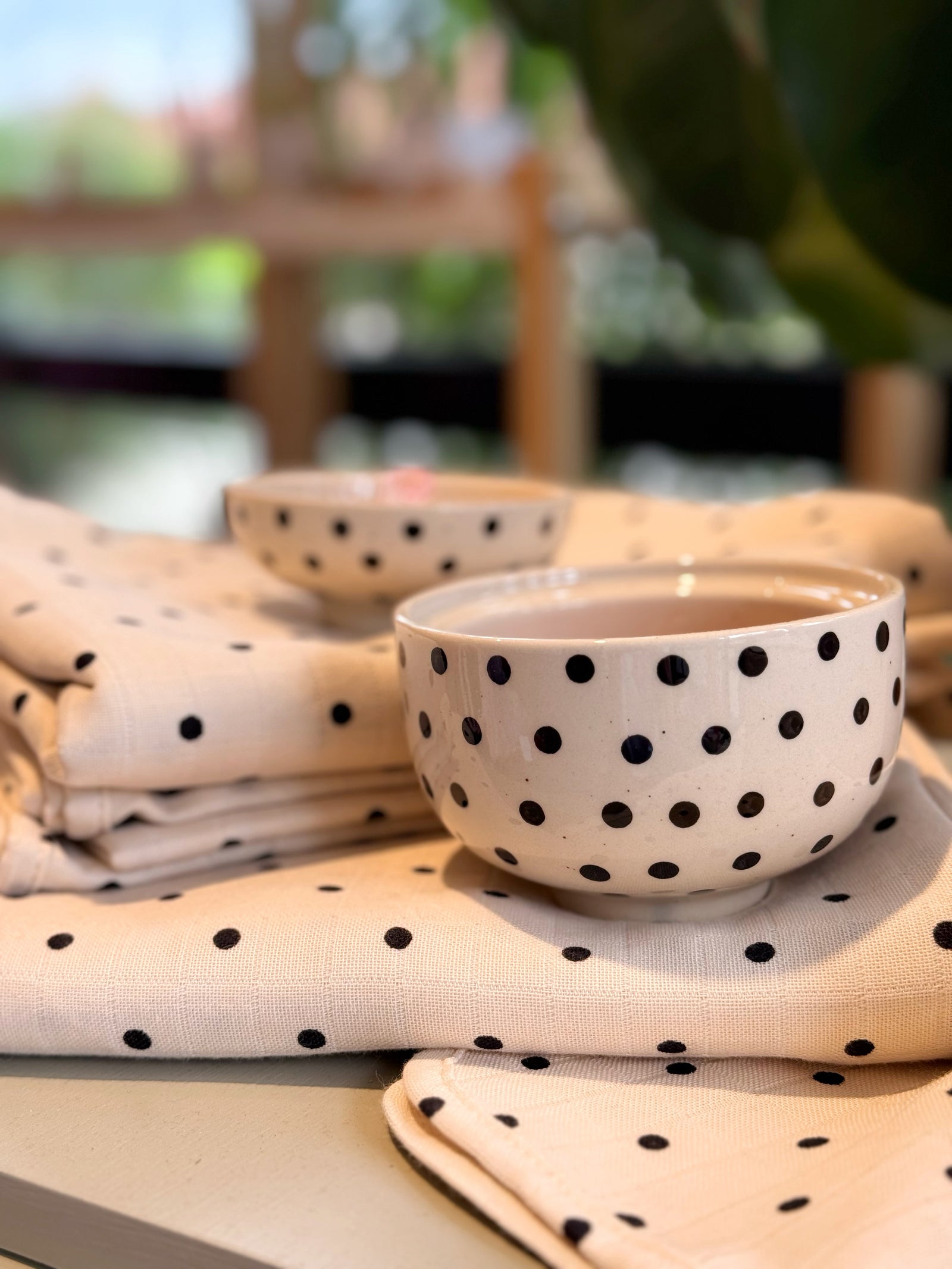 dots moshimoshi schale und Handtücher bei stadtrand Stil