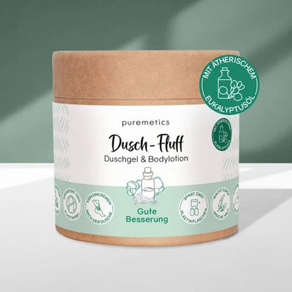 3in1 Dusch-Fluff in verschiedenen Sorten