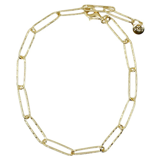 Armband Gliederkette "PerleMust"