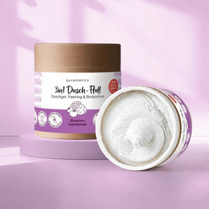 3in1 Dusch-Fluff in verschiedenen Sorten