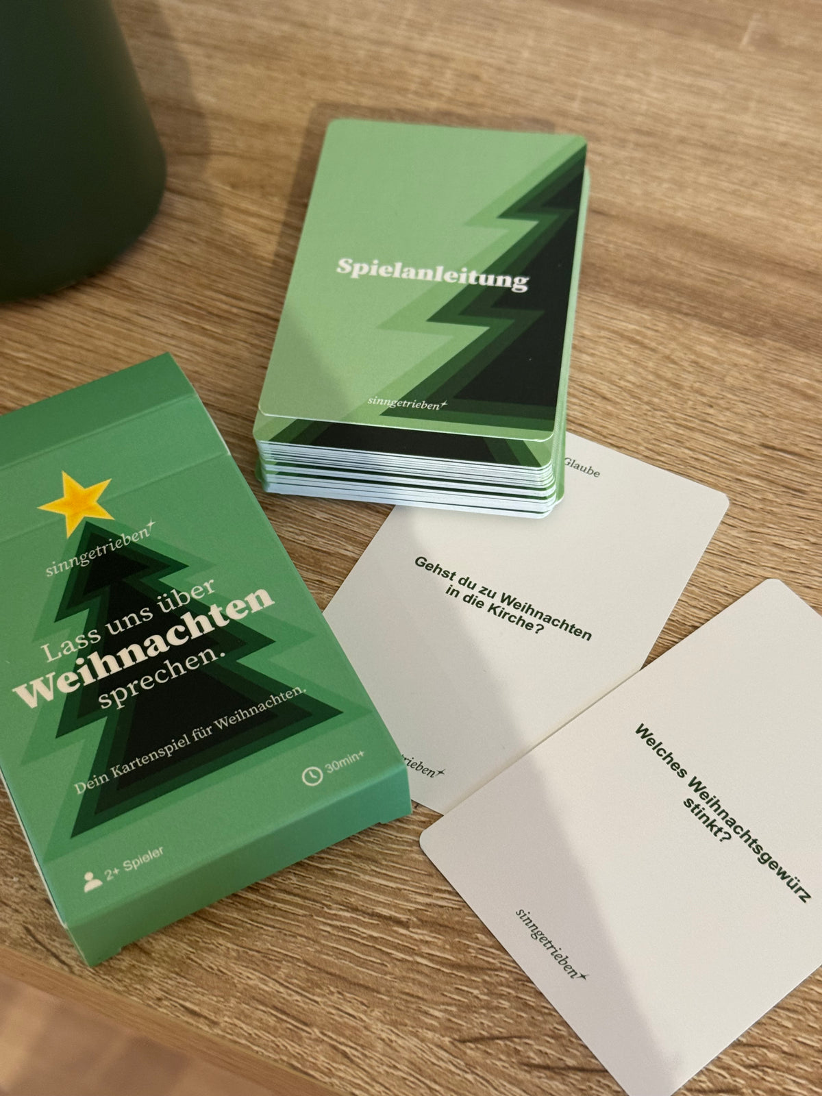 Last uns über Weihnachten sprechen