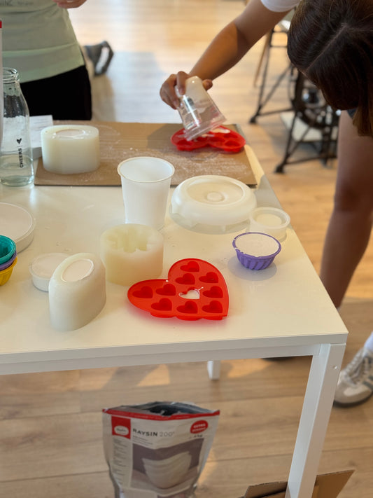 Workshop "Raysin & Kerzen“ für JGA, Mädelsabende oder Geburtstage (ab 7 Personen)