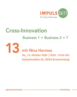 IMPULSZEIT "Cross-Innovation" / 15. Oktober 2026