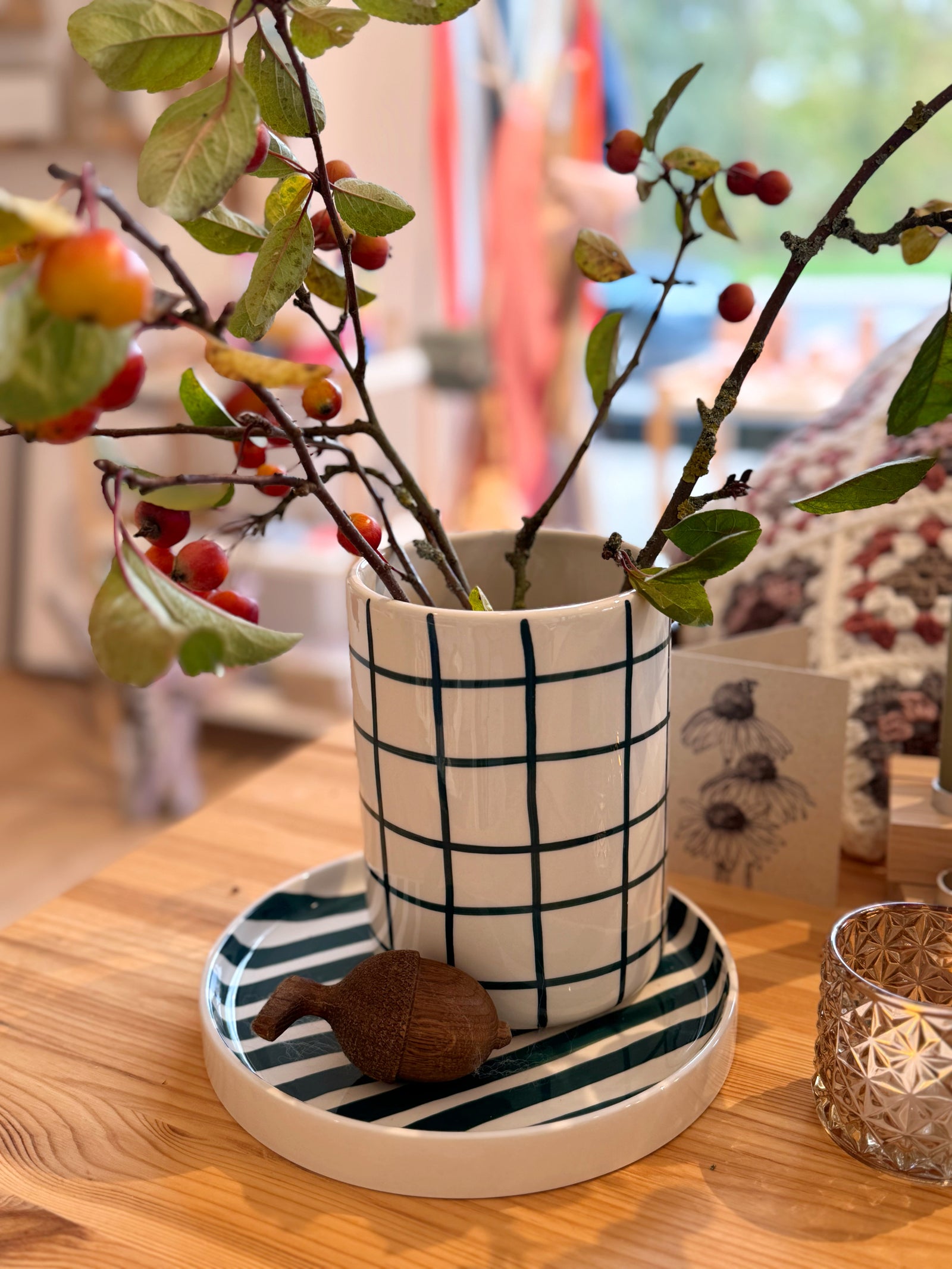 Teller "Green Stripes"