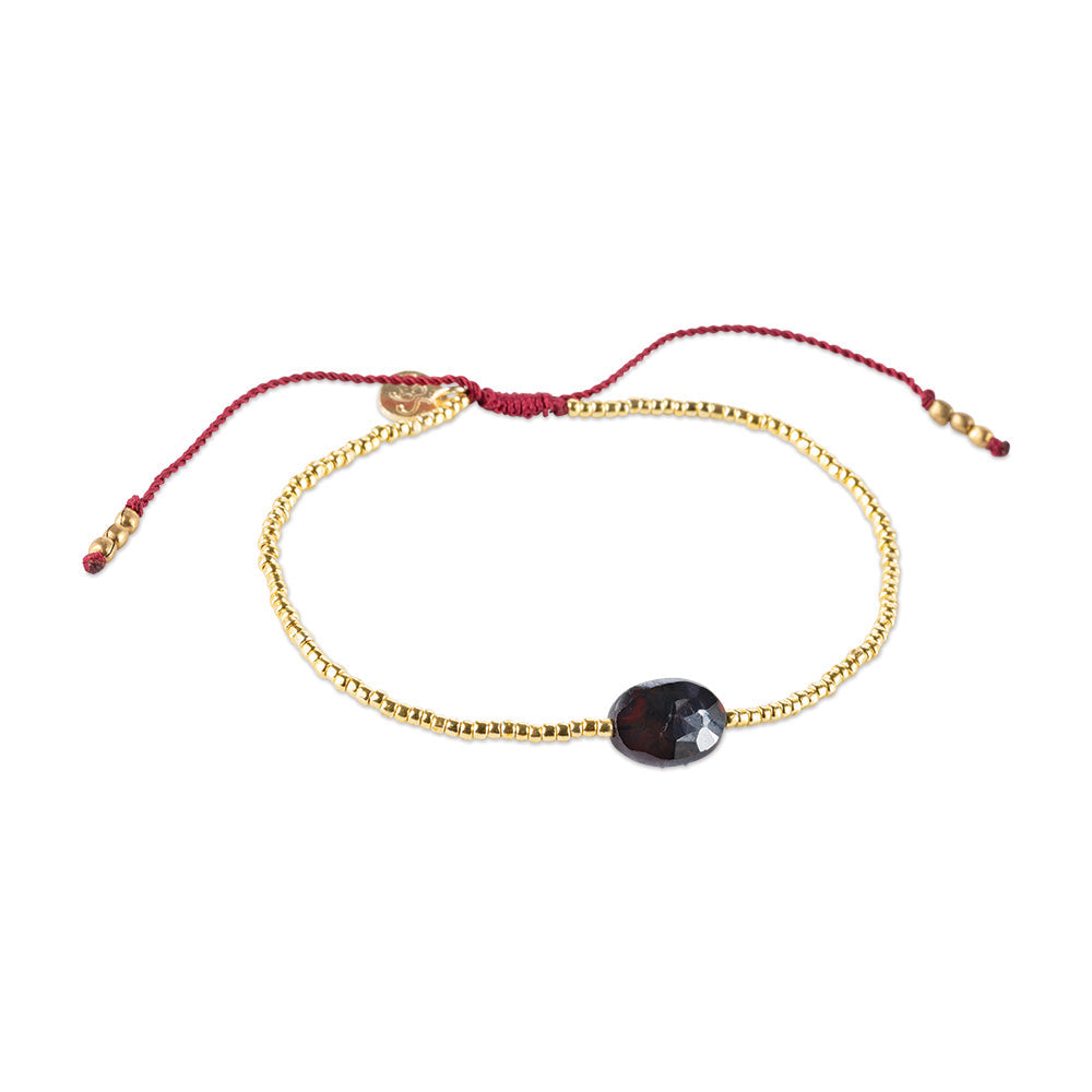 Armband "Secret Garnet"