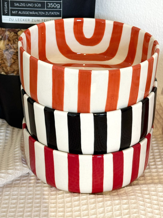 Bowl/ Schale „Stripes“