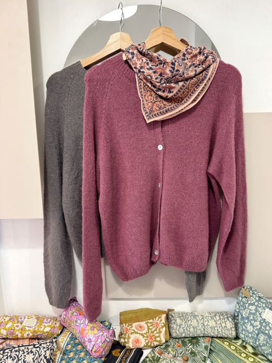 Strickjacke Alpaca