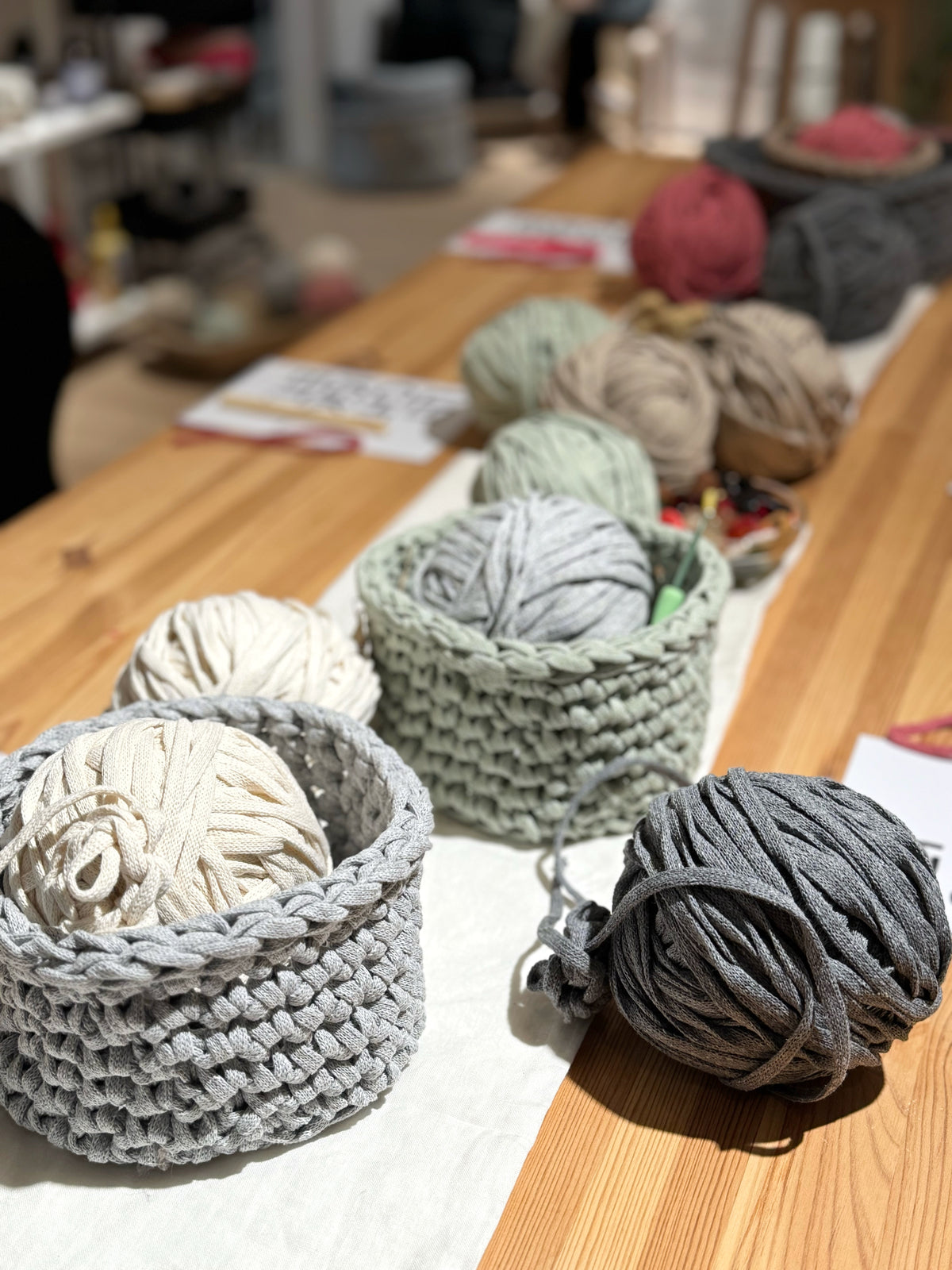 Workshop "Körbe häkeln" / 8. Oktober