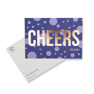 Postkarte "Cheers"