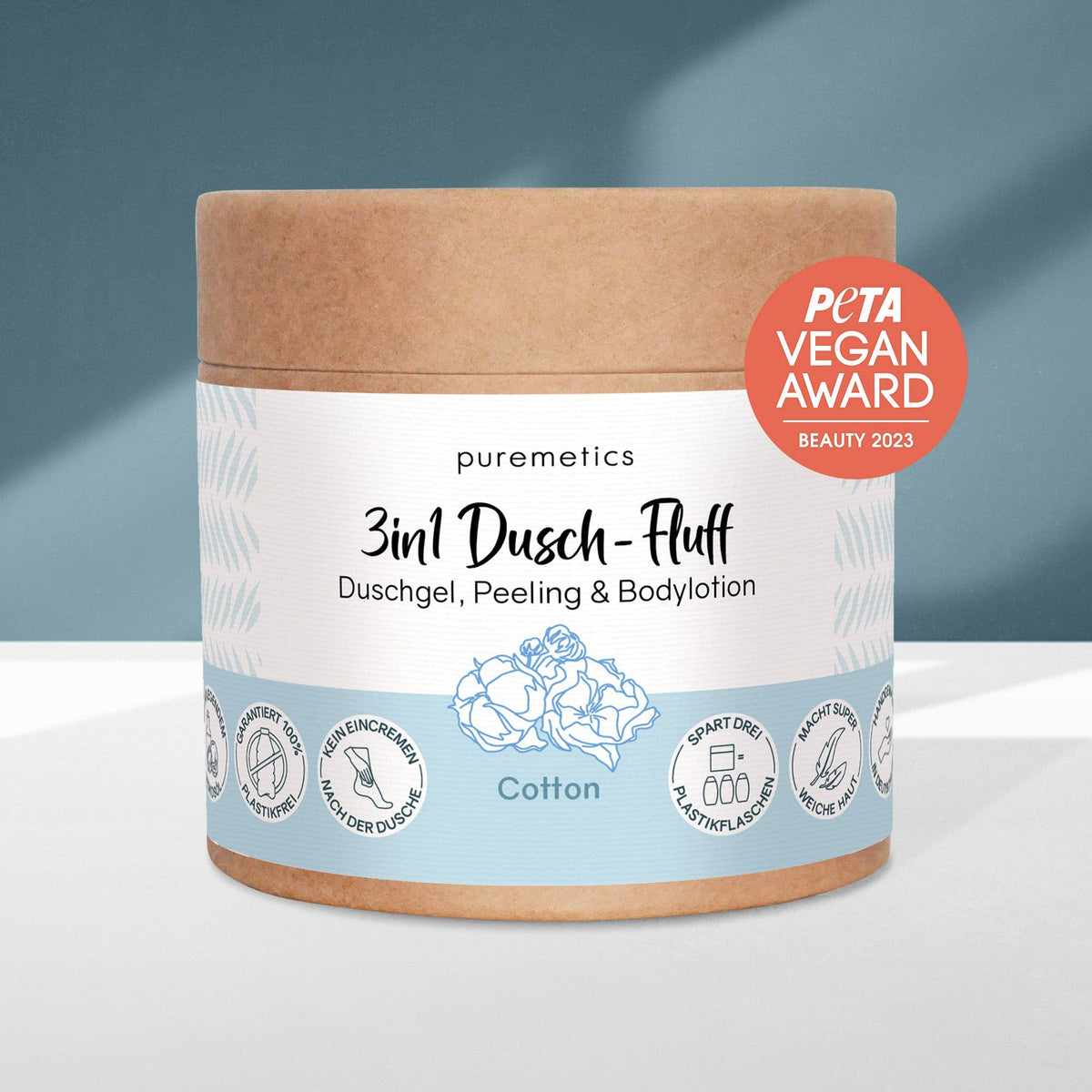 3in1 Dusch-Fluff in verschiedenen Sorten
