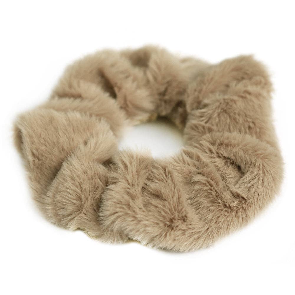 Scrunchie "Fluff" - taupe
