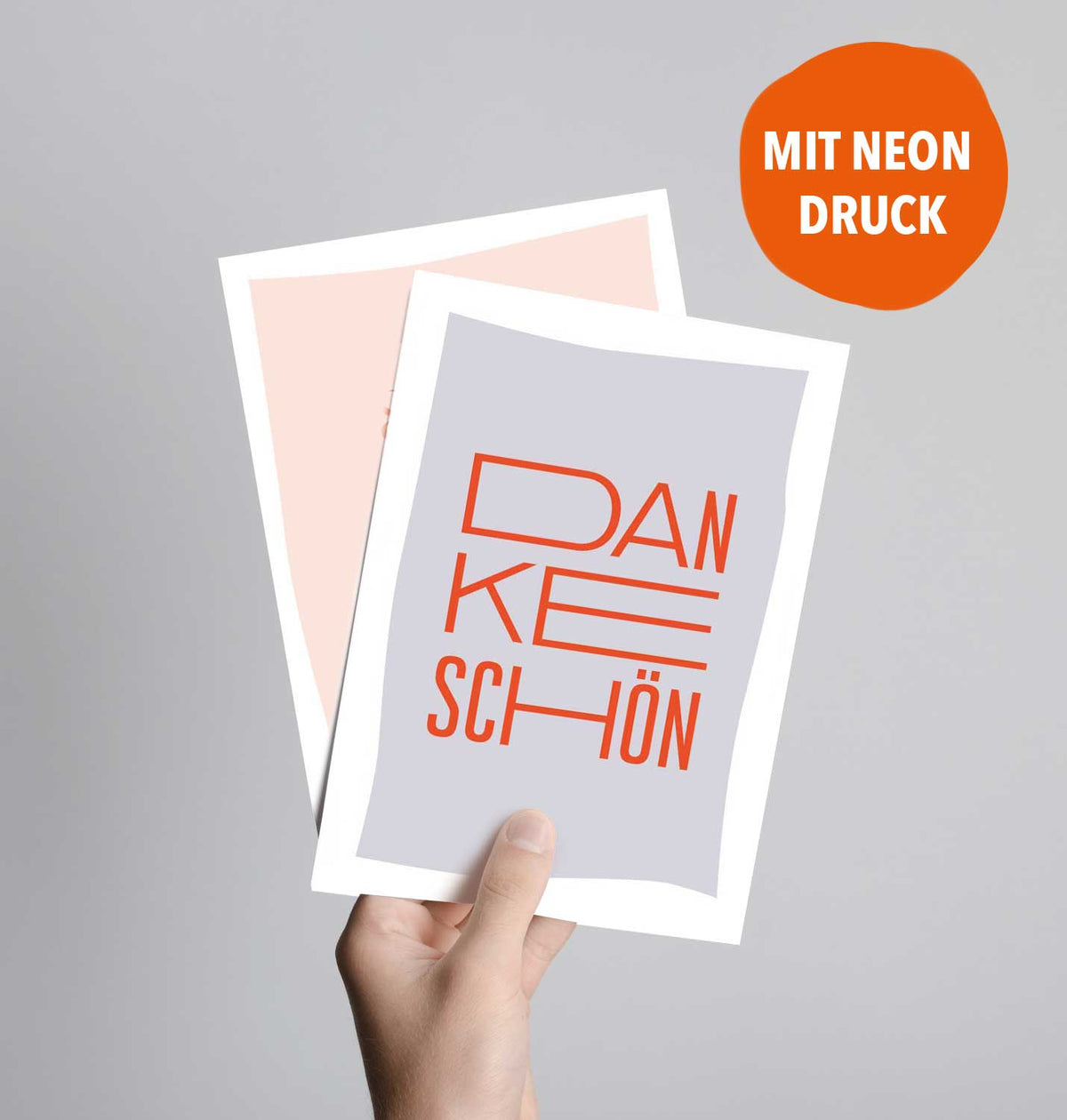 Postkarte „Dankeschön“