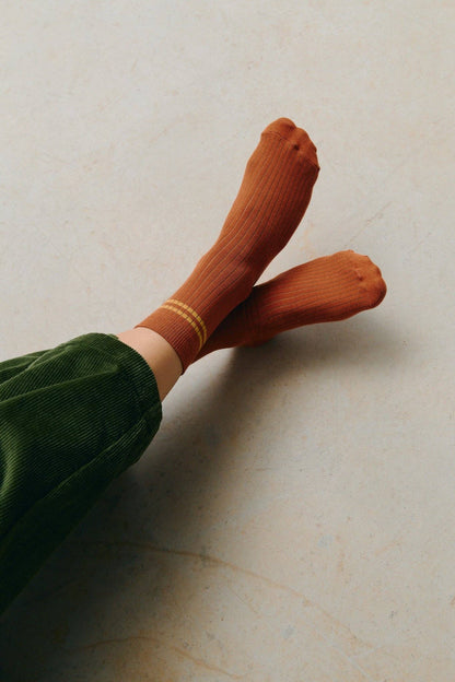 Gestreifte Socken