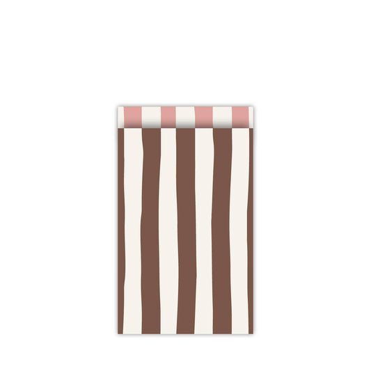 Geschenktüte „Stripes“ & Aufkleber / 5er Set